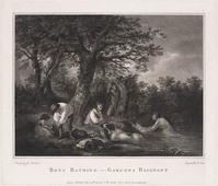 KG 15453
<br/>
Zwemmende kinderen
<br/>
<em>Scott, Edmund (ca.1746-ca.1810)</em>